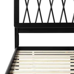 Kirklands Home Beds & Headboards|Wood Spindle Headboard Full Bed Black