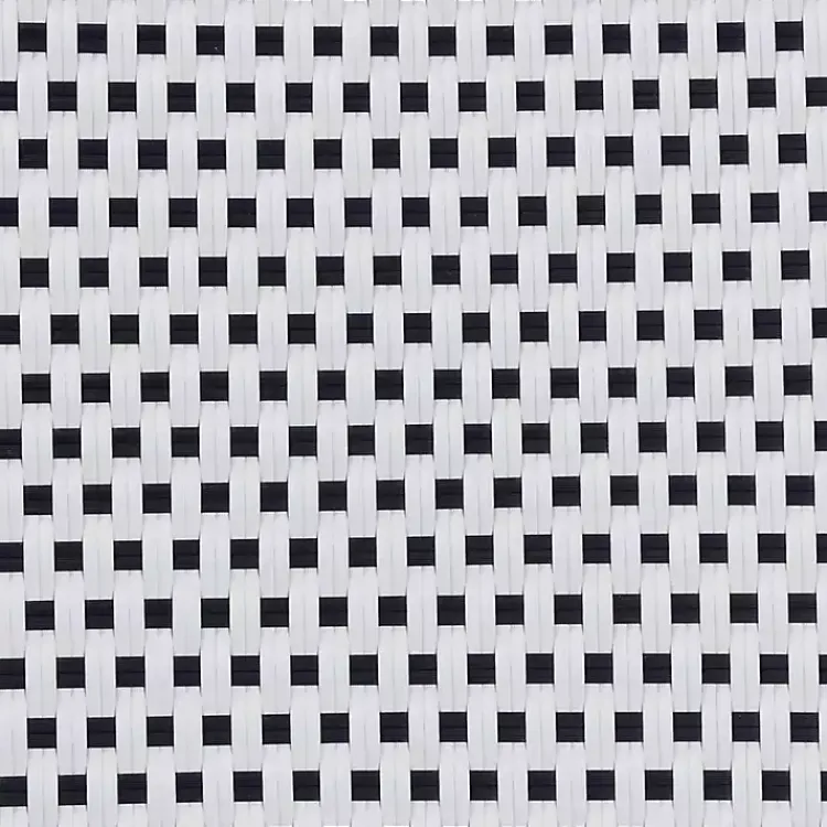 Kirklands Home Dining Tables|Black Woven Rattan French Bistro Dining Table