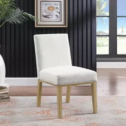 Kirklands Home Dining Chairs|Blair Stain Proof Dining Chair White