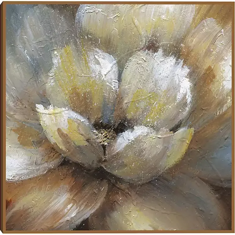 Kirklands Home Framed Art|Blooming Framed Art Print Brown