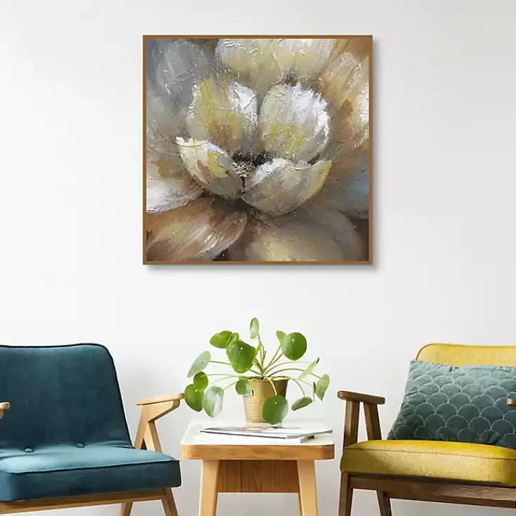 Kirklands Home Framed Art|Blooming Framed Art Print Brown