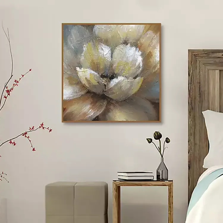 Kirklands Home Framed Art|Blooming Framed Art Print Brown