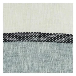 Outlet Blue and Ivory Colorblock Throw Blankets & Throws