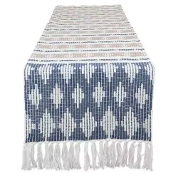 Kirklands Home Table Linens|and Stone Southwest Table Runner, 72 in. Blue