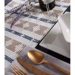 Kirklands Home Table Linens|and Stone Southwest Table Runner, 72 in. Blue