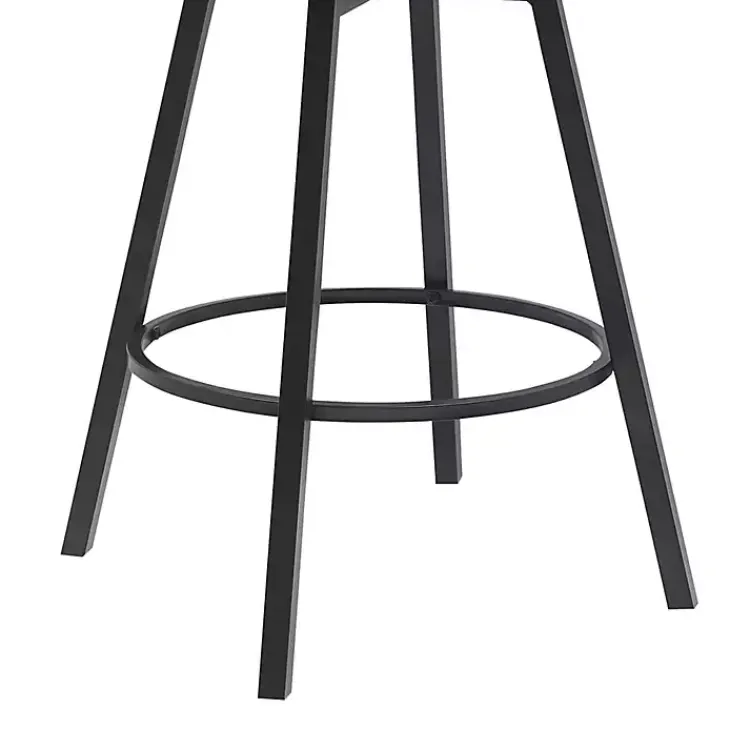 Kirklands Home Bar Stools & Counter Height Stools|Athena Swivel Counter Stool Blue