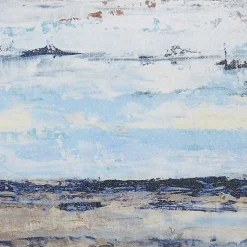 Kirklands Home Framed Art|Bliss Multi-Sized Canvas Art Prints, Set of 5 Blue