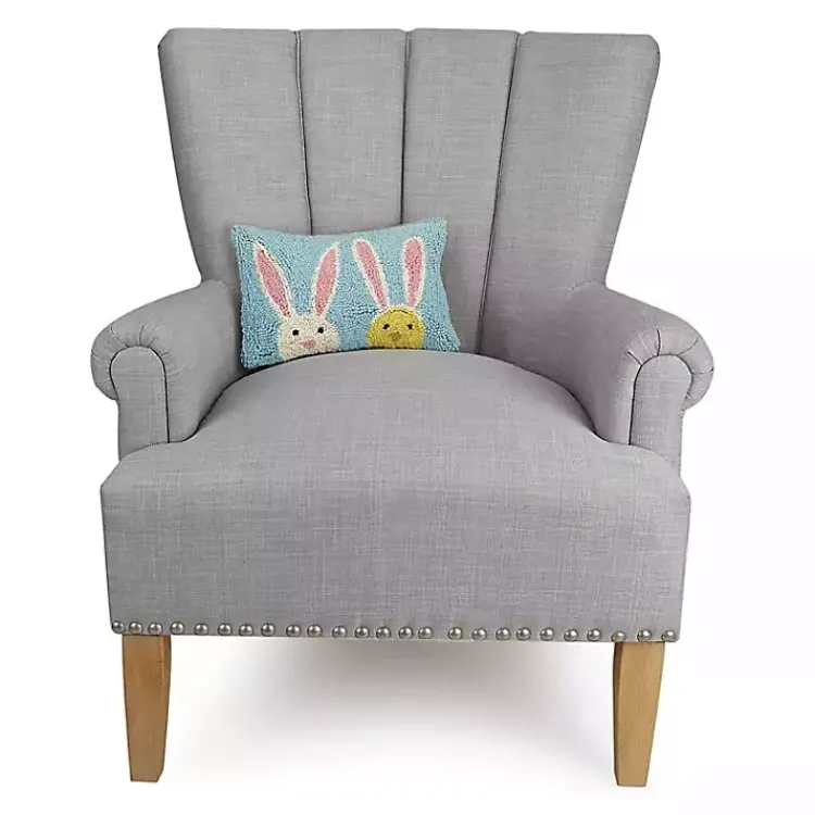 Discount Bunny and Chick Lumbar Pillow Easter Decorations