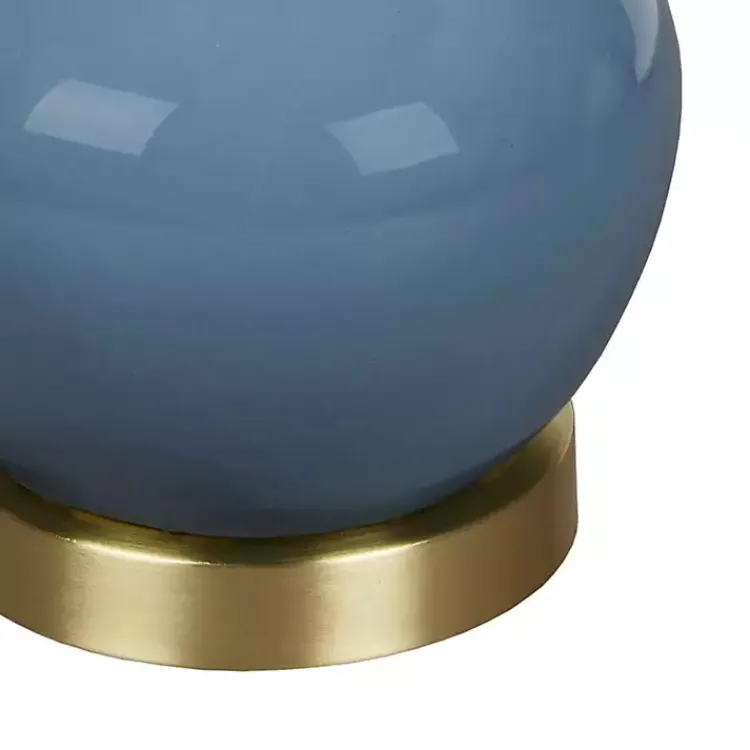 Kirklands Home Table Lamps|Ceramic Zazie Table Lamp Blue