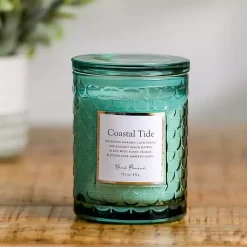 Sale Coastal Tide Glass Jar Candle Candles