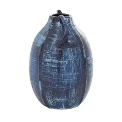 Outlet Crosshatch Double Handle Ceramic Vase, 9 in. Vases
