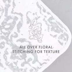 Kirklands Home Quilts|Blue Damask Reversible 3-pc. Queen Quilt Set