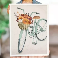 Outlet Fall Bike Framed Art Print Fall