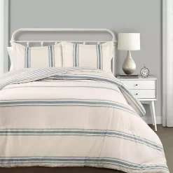 Kirklands Home Comforters|Blue Farmhouse 3-pc. Full/Queen Comforter Set