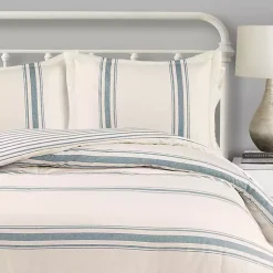 Kirklands Home Comforters|Blue Farmhouse 3-pc. Full/Queen Comforter Set