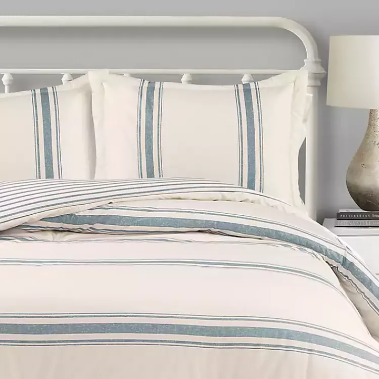 Kirklands Home Comforters|Blue Farmhouse 3-pc. Full/Queen Comforter Set