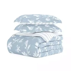 Kirklands Home Duvets|Blue Garden Farmhouse 3-pc. Twin Duvet Cover Set