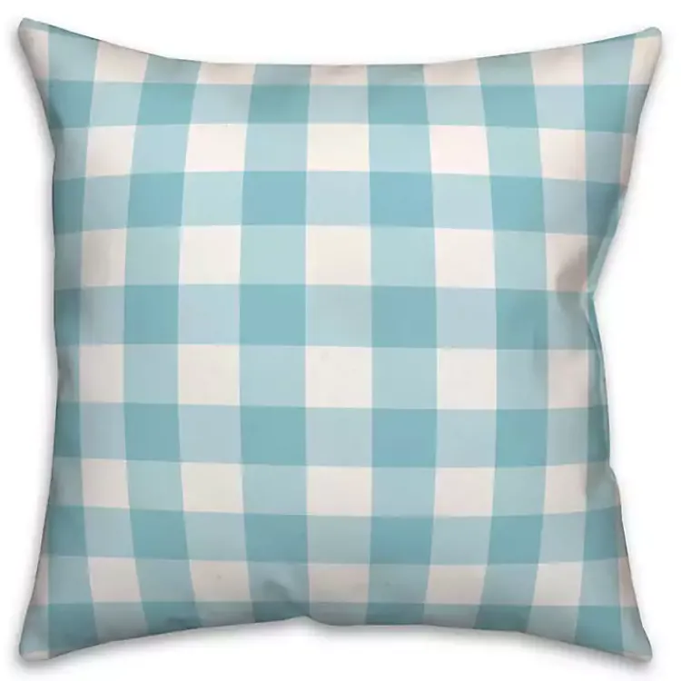 Outlet Blue Happy Easter Pillow Easter Decorations