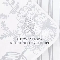 Kirklands Home Quilts|Blue Jacobean Reversible 3-pc. King Quilt Set