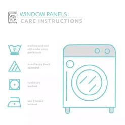 Kirklands Home Curtains & Drapes|Knotted Curtain Panel Set, 95 in. Blue