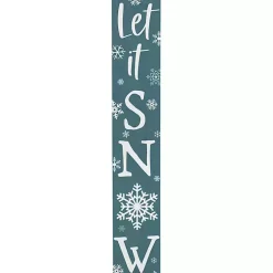 Discount Blue Let It Snow Porch Board Outdoor Christmas Decorations