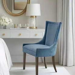 Kirklands Home Dining Chairs|Madison Park Ultra Dining Chairs, Set of 2 Blue