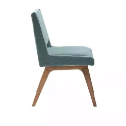 Kirklands Home Dining Chairs|Mid-Century Modern Dining Chairs, Set of 2 Blue