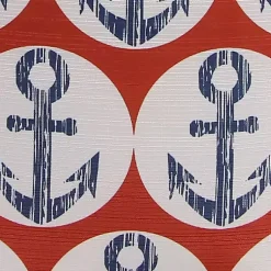 Online Blue Nautical Anchors Pillow Pillows