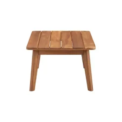 Kirklands Home Outdoor Sets|4-pc. Acacia Wood Outdoor Living Set Blue