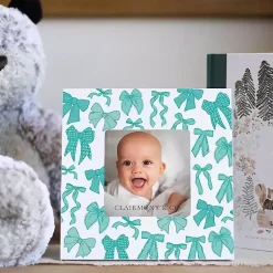 Online Blue Preppy Bows Picture Frame Picture Frames