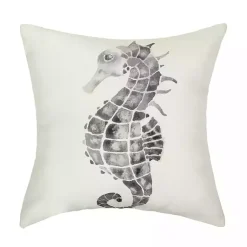 Best Blue Seahorse Outdoor Pillow Pillows