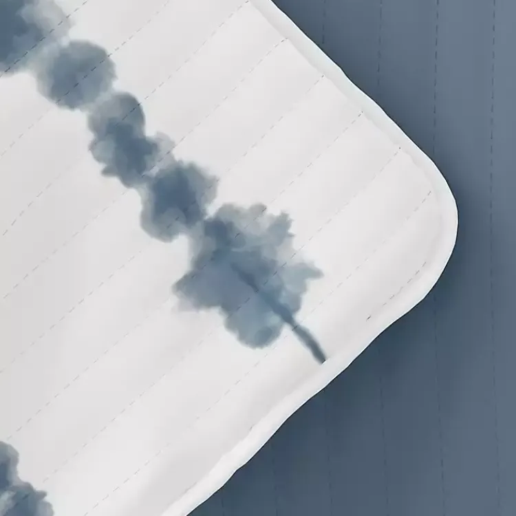 Kirklands Home Quilts|Blue Shibori Reversible 2-pc. Twin Quilt Set