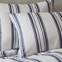 Kirklands Home Comforters|Blue Stripe Jackson 3-pc. King Comforter Set