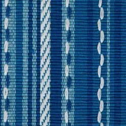 Kirklands Home Table Linens|Blue Tonal Stripe Table Runner