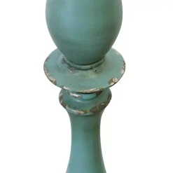 Kirklands Home Floor Lamps|Blue Traditional Avignon Floor Lamp Tan