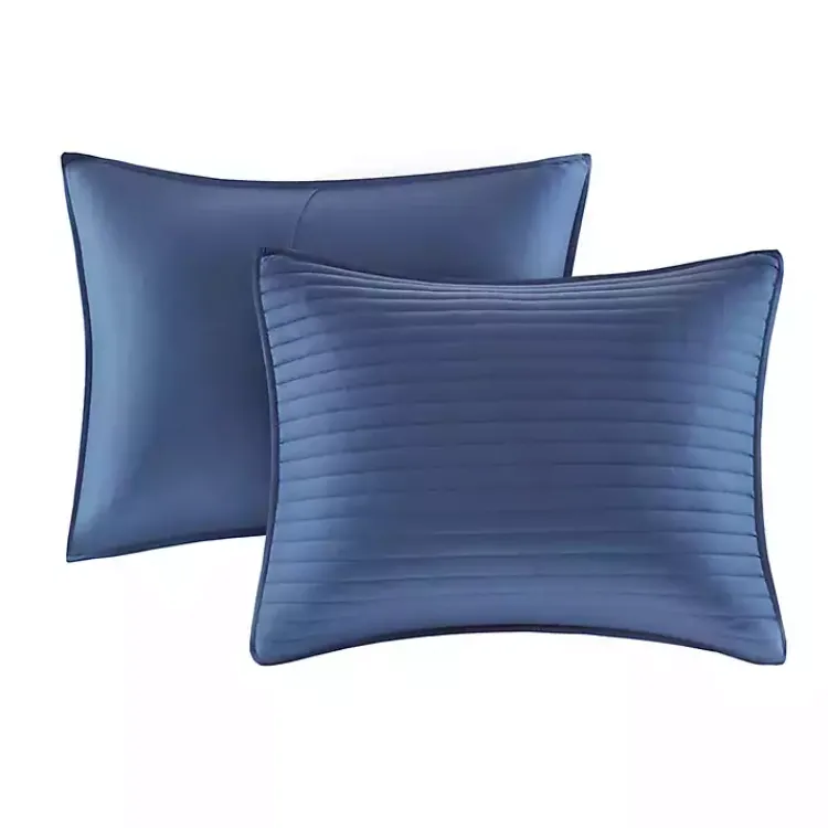 Kirklands Home Comforters|Blue Watercolor 8-pc. Full/Queen Comforter Set