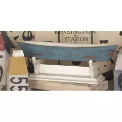 Sale Wood Boat Sculpture Statues & Figurines