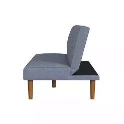 Kirklands Home Sofas & Loveseats|Woven Channel Convertible Sofa Blue