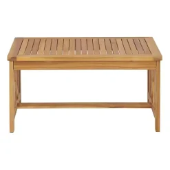 Kirklands Home Outdoor Sets|Blue X-Back Acacia Wood 2-pc. Outdoor Living Set