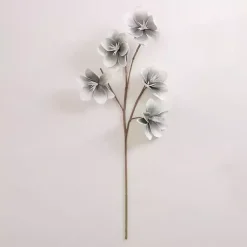 Clearance Blue-Gray Japanese Magnolia Foam Spray Stems & Bouquets