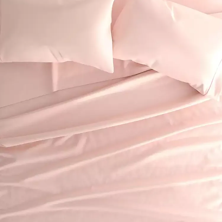 Kirklands Home Bed Sheets|Blush Ultra Soft 4-pc. Full Sheet Set Pink