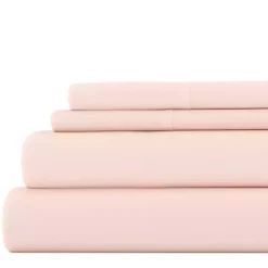 Kirklands Home Bed Sheets|Blush Ultra Soft 4-pc. Twin XL Sheet Set Pink