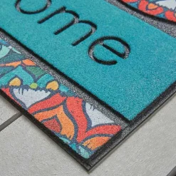 Kirklands Home Doormats|Bohemian Kingdom Welcome Doormat Multi