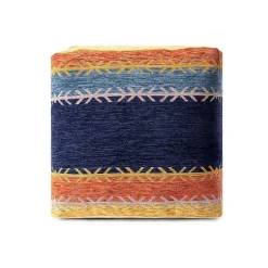 Sale Boho Turkish Stripe Ultra-Soft Pouf Poufs & Floor Cushions