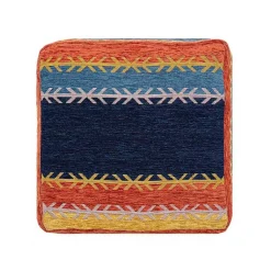 Sale Boho Turkish Stripe Ultra-Soft Pouf Poufs & Floor Cushions