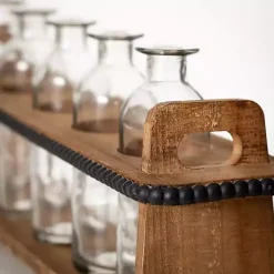 Online Bottle Vase Runner with Wooden Stand Vases