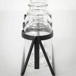Online Bottle Vase Trio on Metal Stand Vases