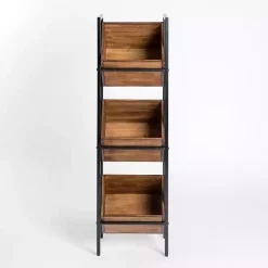 Kirklands Home Office Furniture|3-Box Standing Storage Rack