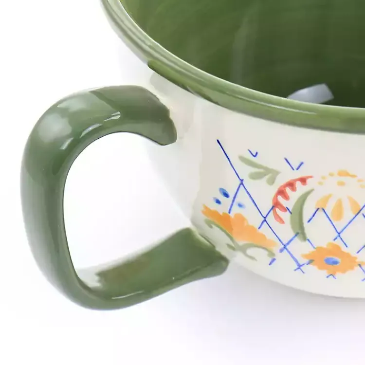 Kirklands Home Serving & Entertaining|Bright Southwest Floral Batter Bowl