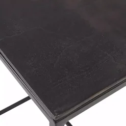 Kirklands Home Accent & End Tables|Bronze & Metal Nesting Side Tables, Set of 3 Black